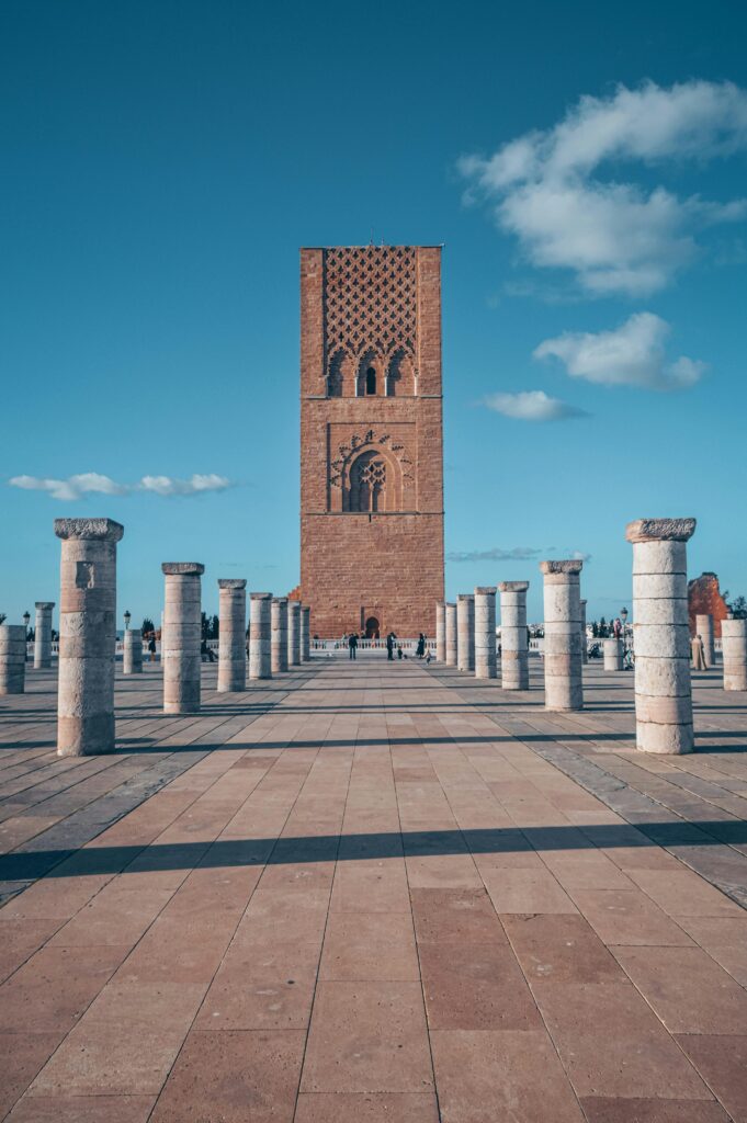 Discover Rabat, Morocco: Hassan Tower, an iconic historical landmark in the capital city